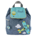 Personalised aeroplane and balloon backpack