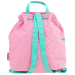Personalised backpack Pink Unicorn - back