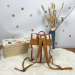 Personalised backpack with child and rabbit