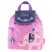 Personalised backpack with pink elephant