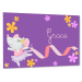 Personalized Kids door sign with name - ballerina mouse