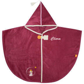 Personalised bath cape for children – Raspberry Mouse Personalised bath cape for children – Raspberry Mouse