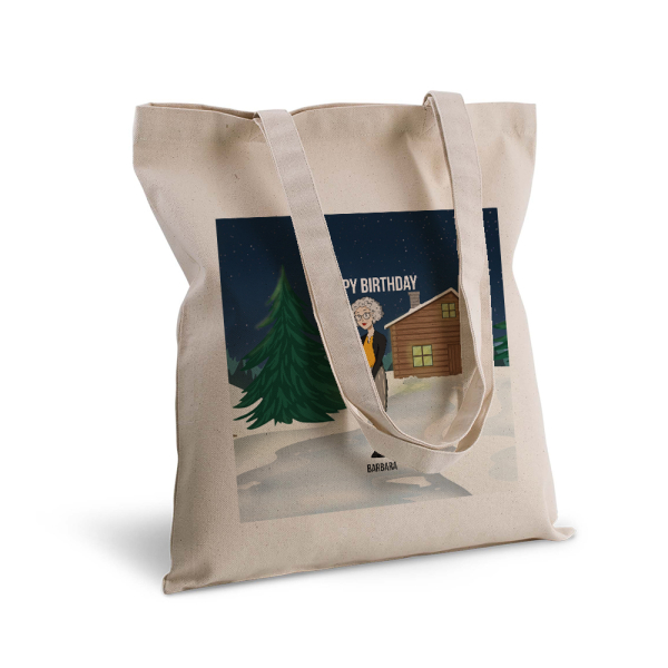 Personalised canvas bag Manga Family