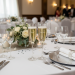 Personalised champagne flutes for a couple Personalised champagne flutes for a couple