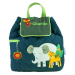 Personalised children's backpack with a savannah theme