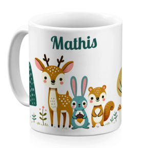Personalised enchanted forest mug