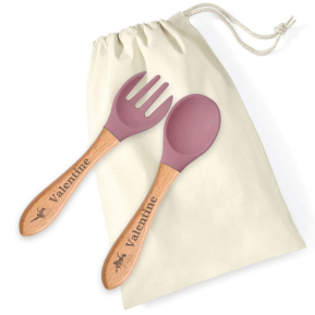 Personalised fairytale silicone baby cutlery Personalised fairytale silicone baby cutlery
