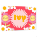 Personalised kids room door sign - Flowers