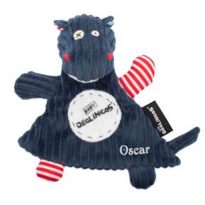 Personalised Hippipos the hippo baby cuddly toy Personalised Hippipos the hippo baby cuddly toy