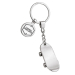 Personalised keyring with skateboard Personalised keyring with skateboard