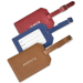 Personalised leather luggage tag Personalised leather luggage tag