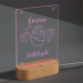 Personalised LED Lamp  Baptism