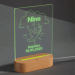 Personalised LED Lamp  Baptism