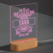Personalised LED Lamp  Name