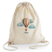 Leisure bag printed with hot air balloon Leisure bag printed with hot air balloon