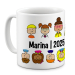 Personalised mug thank you teacher