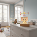 Personalised nightlight with balloons and animals Personalised nightlight with balloons and animals