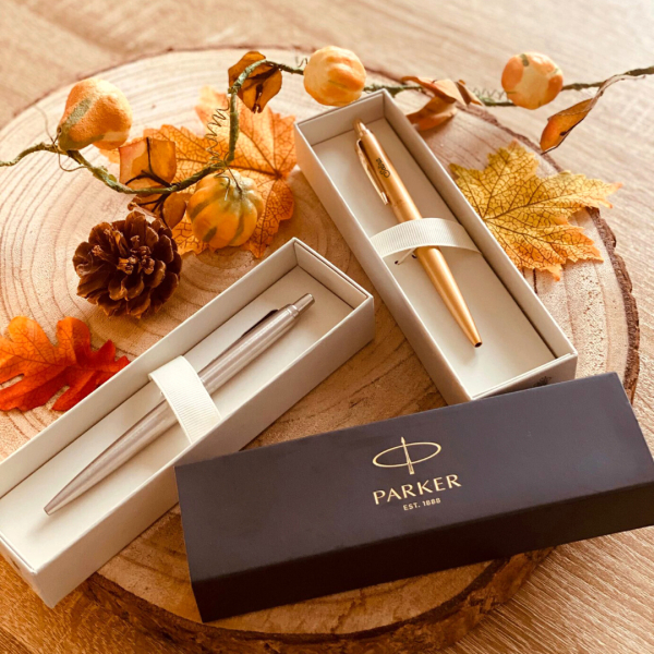 Personalised Parker Jotter ballpoint pen silver