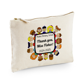 Personalised pouch Thank You Teacher Personalised pouch Thank You Teacher