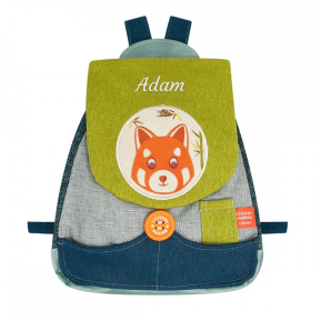 Personalised red panda backpack Personalised red panda backpack