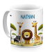 Personalised safari mug