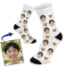 Personalised socks with illustrated faces Personalised socks with illustrated faces