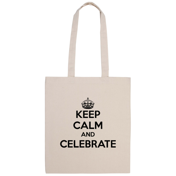 Personalised Tote Bag Keep Calm