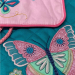 Personalised turquoise butterfly backpack Personalised turquoise butterfly backpack