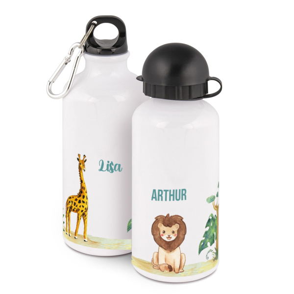 Personalised water bottle Savanna