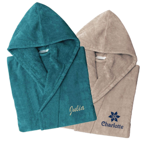 Personalised women's bathrobe Personalised women's bathrobe