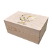 Printed wooden keepsake box baptism