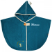 Personalized bath cape for children  Blue Raccoon