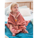 Personalized bath cape for children  Marsala Squirrel
