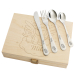 Personalized children's cutlery with unicorn design