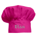 Personalized pink chefs hat for children