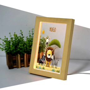 Personalized Safari LED frame Personalized Safari LED frame