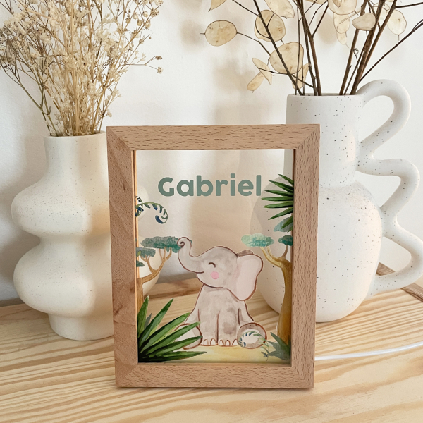 Personalized Savannah LED Frame