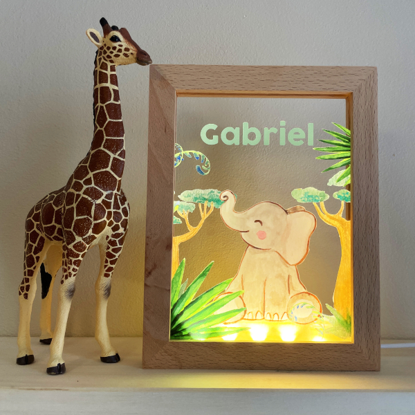 Personalized Savannah LED Frame