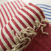 Personalized traditional fouta with stripes