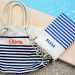 Personalized traditional fouta with stripes
