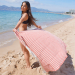 Personalized traditional fouta with stripes