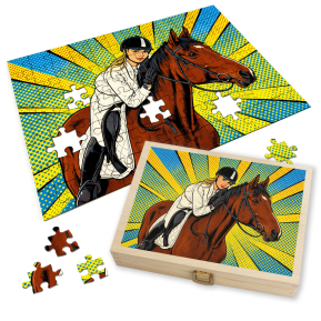 Photo puzzle Pop Art Comics | Roy Lichtenstein style
