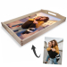 Photo tray transformed into a 3D animated film character Photo tray transformed into a 3D animated film character