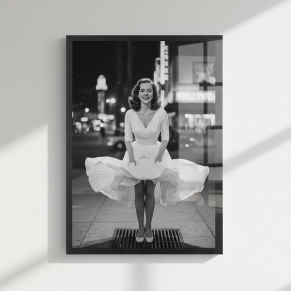 Portrait of a woman transformed into a historical figure