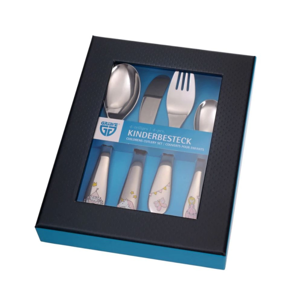 Princess cutlery personalised with name