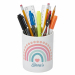 Personalised rainbow pencil pot Personalised rainbow pencil pot