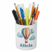 Personalised hot air balloon pencil pot Personalised hot air balloon pencil pot
