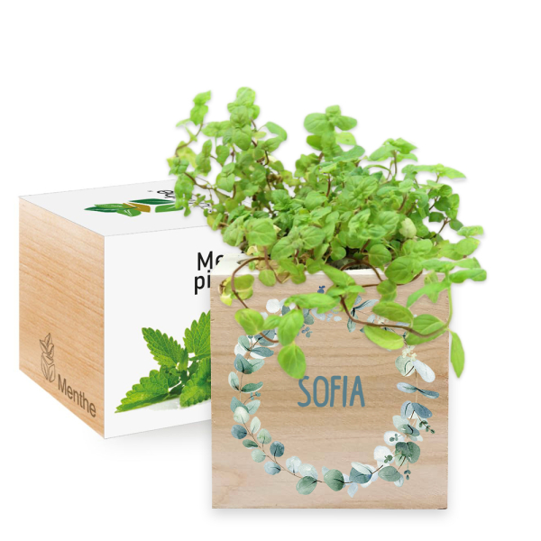 Printed EcoCube flower wreath
