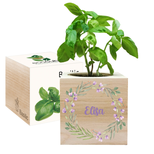 Printed EcoCube flower wreath