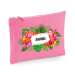 Printed pouch with name and Fidji design